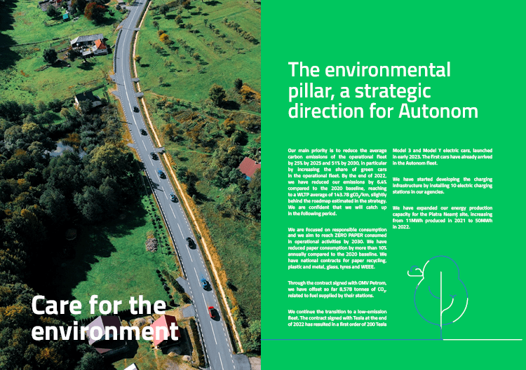 The environmental pillar, a strategic direction for Autonom